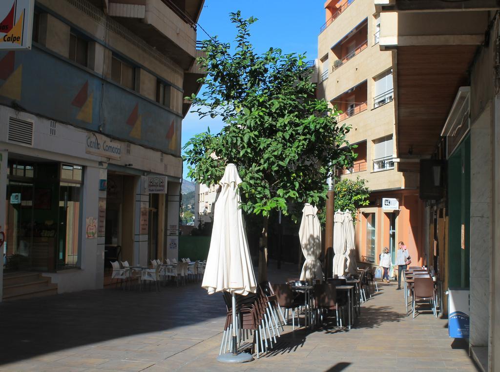 Pension El Parque Calpe Buitenkant foto